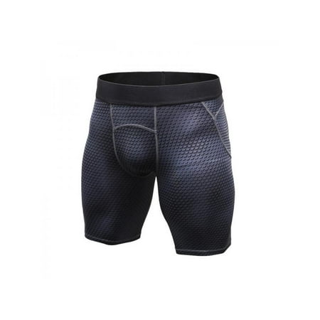 VICOODA Mens Quick-dry Workout Compression Elastic Tight Shorts Gym Running (Best Mens Running Compression Shorts)