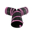 thumbnail image 2 of Cat Tunnel 3 Way Pet Play Tunnel Collapsible Tunnel Toy for Cats Dogs Rabbits Pets, 2 of 6