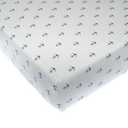 Glenna Jean Little Sail Boat Fitted Crib Sheet Walmart Com