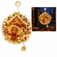 thumbnail image 5 of Christmas Window Lights, Battery Operated Lights with Suction Cup Decor & Warm Glow Ornament for Holiday Scenes, 5 of 5