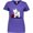 Purple, variant on Inktastic Westie with Ball Women's V-Neck T-Shirt