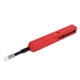 thumbnail image 3 of Bolígrafo limpiador de fibra óptica LC MU rojo, limpiador de fibra óptica con un solo clic para conector de punta de 1,25 mm, 3 of 12