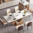thumbnail image 4 of Decoration Ornaments Dining Table Organizer Modern Kitchen Dinning Table Unique Luxury Mesa De Comedor Dinning Room Furniture My Lux Decor Round, 4 of 14
