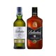 thumbnail image 1 of Whisky Ballantines 17 años 750ml + Whisky Ballantines 10 años 700ml, 1 of 1