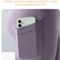 thumbnail image 4 of Breathable Workout Athletic Shorts with Pocket Quick Dry High Waist Running Shorts For Women Gym Fitness Workout Running fragrant zi XL, 4 of 5