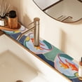 thumbnail image 2 of Yayeee Faucet Mat for Kitchen Sink 30" Diatomite Long Splash Guard Pad, Goldfish Bowl, 2 of 7