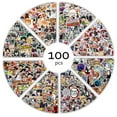 thumbnail image 4 of 100 Pcs Autocollants Collection Anime Classique, Autocollants Imperméables pour Planche à Roulettes Ordinateur Portable Bagages, 4 of 8