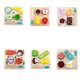 thumbnail image 2 of Woode Cut Toy Frutas Verduras Postre Niños Cocina Juguete Alimentos Pretend Play Puzzle Educativo Niños sidaley WJ4043-03B, 2 of 7