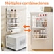 thumbnail image 5 of Organizador Adhesivo para Puerta de Gabinete, Estante para Papel de Aluminio, Se Monta en Puertas Sólidas o Paredes, Cesta Alta para Almacenamiento en Puerta de Cocina, Sin Taladro, 5 of 7