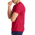 thumbnail image 4 of Hanes Mens X-Temp Crewneck Short-Sleeve T-Shirt 2-Pack, 2XL, Deep Red, 4 of 5