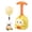 Yellow A8, variant on Car Toy Set, 2-in-1 Balloon Powered Kids Car Toy Set, Air Powered with Manual Pump & Easy to Assemble, Fun Racing Toy, Indoor, Outdoor, Playroom & Yard