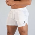 thumbnail image 1 of Txlixc Pantalones cortos de correr para hombres, pantalones de ejercicios de estiramiento respirables Txlixc  moda, 1 of 4