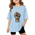 thumbnail image 3 of ibiyuan Kids Autism Shirt for Girls Boys Autism Awareness T Shirts Autism Support Love Graphic Casual Tees Tops,Sky Blue, 3 of 9
