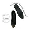 thumbnail image 2 of DREAM PAIRS Pointed Toe Ballet Flat for Women, Comfortable Knit Mesh Flats for Casual Dressy Work Office Shoes, 2 of 7