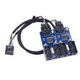 thumbnail image 2 of 9Pin USB Splitter USB Motherboard Header Extension Connector, Multiple Port Splitter for Enhanced Computer Functionality, 2 of 11