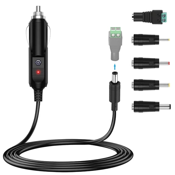 69 Gonine Gonine 12V Universal Car Charger with 5 Connectors