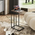 thumbnail image 7 of Side Table, C Shaped End Table for Couch, Sofa and Bed, Large Desktop C Table for Living Room, Bedroom, 7 of 7