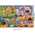 thumbnail image 2 of Kids Car Play Rug, Cityscape Area Rug, 9'2" x 6'7" Rectangular, 2 of 5