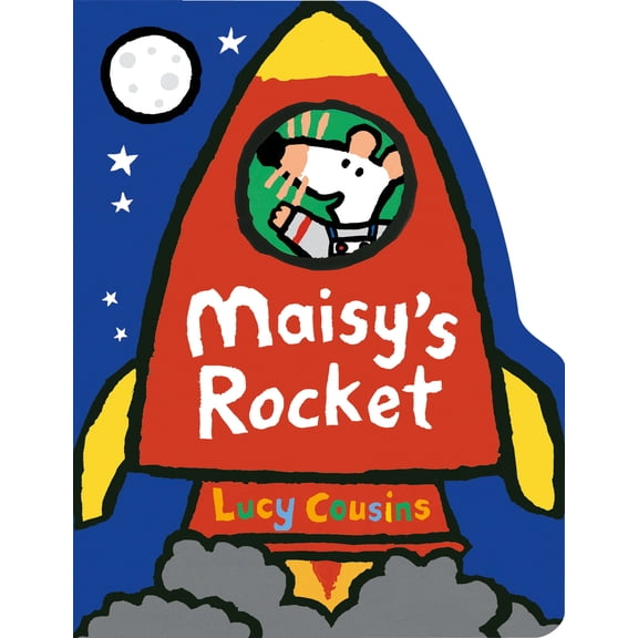 Pre-Owned Maisy's Rocket: (Space Rocket-Shaped Board Book about Maisy the Mouse's Outer Space Adventure for Toddlers) (Board book) 1536239062 9781536239065