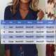 thumbnail image 3 of HongQid Women Fall Tops V-Neck Sweater Knit Wrap Tops for Women Slim Fit Pullover, 3 of 7