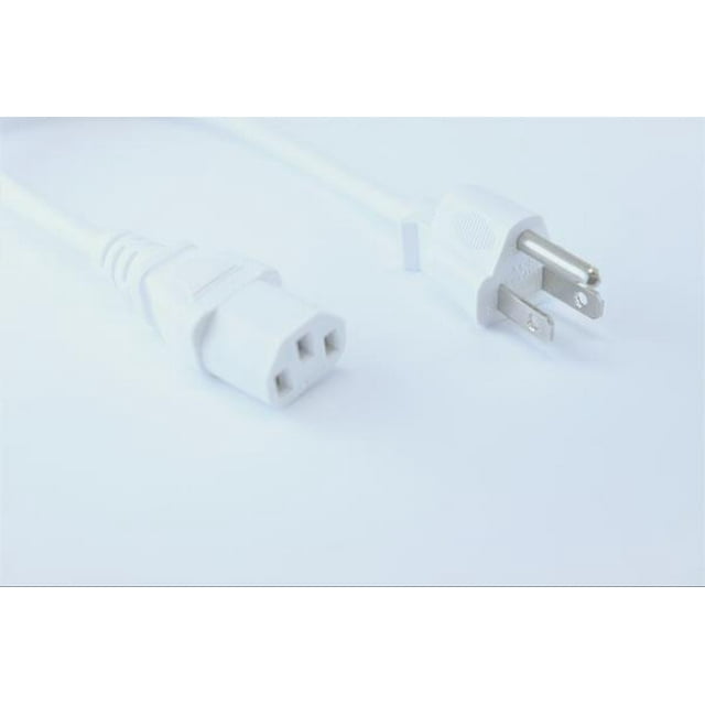 OMNIHIL (8FT) AC Power Cord for BenQ GW2760HS 27-inch FHD 1920x1080 HDMI VGA LED Monitor - White