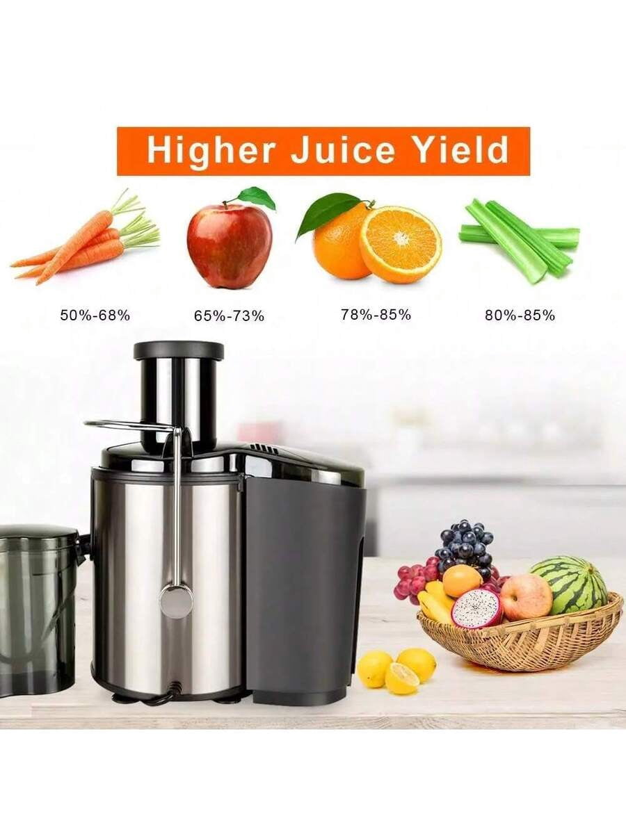 800W Electric Juicer Fruit Vegetable Blender Juice Extractor Citrus Machine New