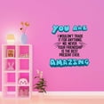 thumbnail image 3 of Friendship Is The Best Present I wouldn't trade for anything Friendship Quote Decal Wall Art Sticker Designs Vinyl Stickers For Home House Walls Rooms Windows Bedroom Decoration Size (20x20 inch), 3 of 3
