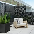 thumbnail image 6 of Veradek Outdoor Privacy Screen 3-Panel Set w/ Stand - (Arrow), 6 of 10