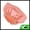 Orange, variant on Unique Bargains Women Double Layer Shower Cap 1 Pc Pink