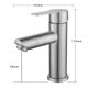thumbnail image 5 of Grifo monomando para baño Grifo para lavabo Acero inoxidable cepillado, 5 of 6
