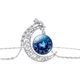 thumbnail image 1 of SIfdSeng 12 Constellation Moon Necklace Time Gem Pendant Starry Universe, 1 of 8