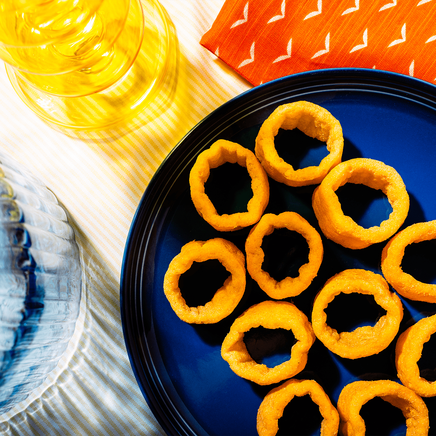 Rob's Backstage Rings, Gluten-Free, Burnin' Up Spicy Puffed Snack, 4oz