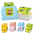 thumbnail image 1 of Talking Flashcards For Kids 112 Cards And 224 Sight Words Speech And Travel Toy For Kids Reading Machine Preschool Montessori Educational Toy Learn Animal Shape, 1 of 6