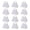 White, variant on OIUR 12 Pcs Purse Handbag Shaped Gift Boxes with Ribbons for Treats Desserts Fancy Cookie Wedding Favors Box for Gift Giving Birthday Party Bridesmaids Proposal