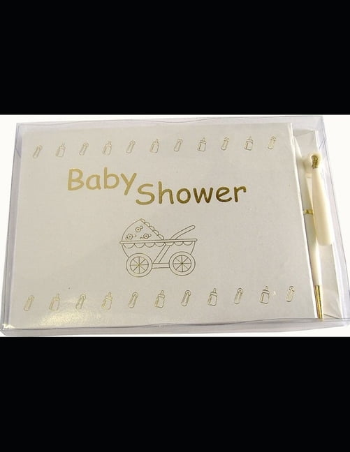 Baby Shower Guest Book Sign In Guestbook with BONUS Gift Log