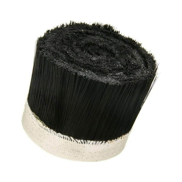 letairis Engraving Machine Dust Cover Brush for CNC Router Cleaner Brush CNC Engraving Spindle Black 70mmx5m