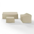 thumbnail image 4 of Crosley 3 Piece Patio Sofa Cover Set in Tan, 4 of 5