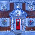 thumbnail image 2 of Guirnalda de luces navideñas Vivideal, 20 m, azul y blanco, 8 modos, 2 of 8