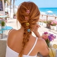 thumbnail image 5 of Accessories, Colorful Clips, Star Barrettes, 15Pcs Metal Star Clips, 1.5 Inch Five-Pointed Star Snap Clips Set, Suitable for Girls, Women and Kids to Style Casual, Festive and, 5 of 5