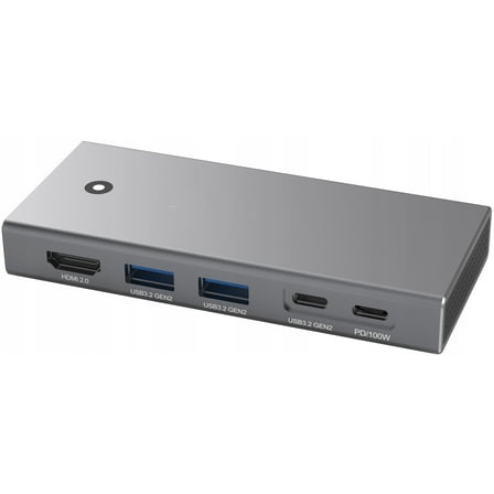 M.2 hard drive box expansion dock nvme/sata USB3.2 hub 4k60hz notebook typec expansion dock
