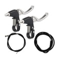 thumbnail image 3 of Almencla Bike Brake Levers Set Maintain Front and Rear Brake Set for Home Work Garage silver, 3 of 8