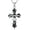 Grandma, variant on AOBOCO Gift for Mother Daughter Mom Grandma Sister Black Cross Pendant Necklace 925 Sterling Silver Faith Christian Religious Jewelry for Family