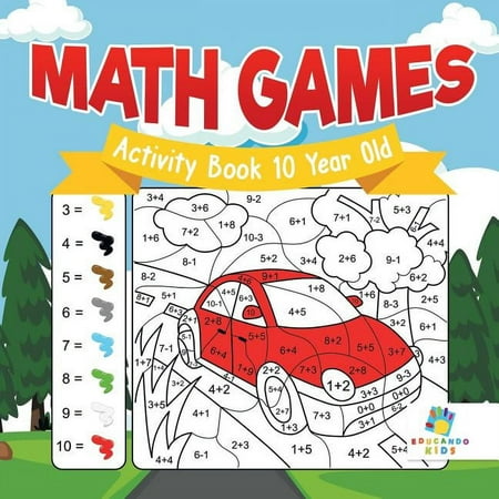Math Games Activity Book 10 Year Old, (Paperback)