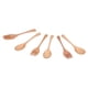 thumbnail image 4 of Kit de tenedor y cuchara de madera, tenedores de madera, cucharas, utensilios de madera de haya para comer cubiertos de madera, diseño fácil de usar, 4 of 8