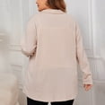 thumbnail image 6 of Dxzfnsa Lightweight Cardigans for Women Reg and Plus Size Light Cardigans for Women Summer Long Sleeves Winter Clothing for Women XL-4XL, 6 of 7
