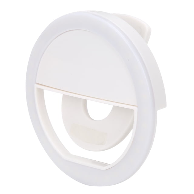 Luces circulares Jadeshay Mini anillo de luz LED Blanco A