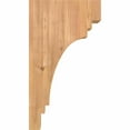 thumbnail image 3 of 5 1/2"W x 10"D x 18"H Pescadero Smooth Corbel, Western Red Cedar, 3 of 9