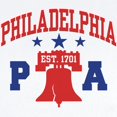 thumbnail image 2 of CafePress - Philadelphia PA Infant Bodysuit - Baby Light Bodysuit, Size Newborn - 24 Months, 2 of 4