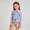 Multicolor, variant on RTKFRFLM Girls Long Sleeve One Piece Swimsuit Gradient Fish Scale & Cherry Print Zipper Rash Guard for Kids Ages 3-8