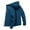 Blue, variant on Rhuody Mens Winter Coats Long Sleeve Autumn Winter Down Jacket Liner Thickened Inside Outside To Wear Cold White Down Coat Casual Tops Black M
